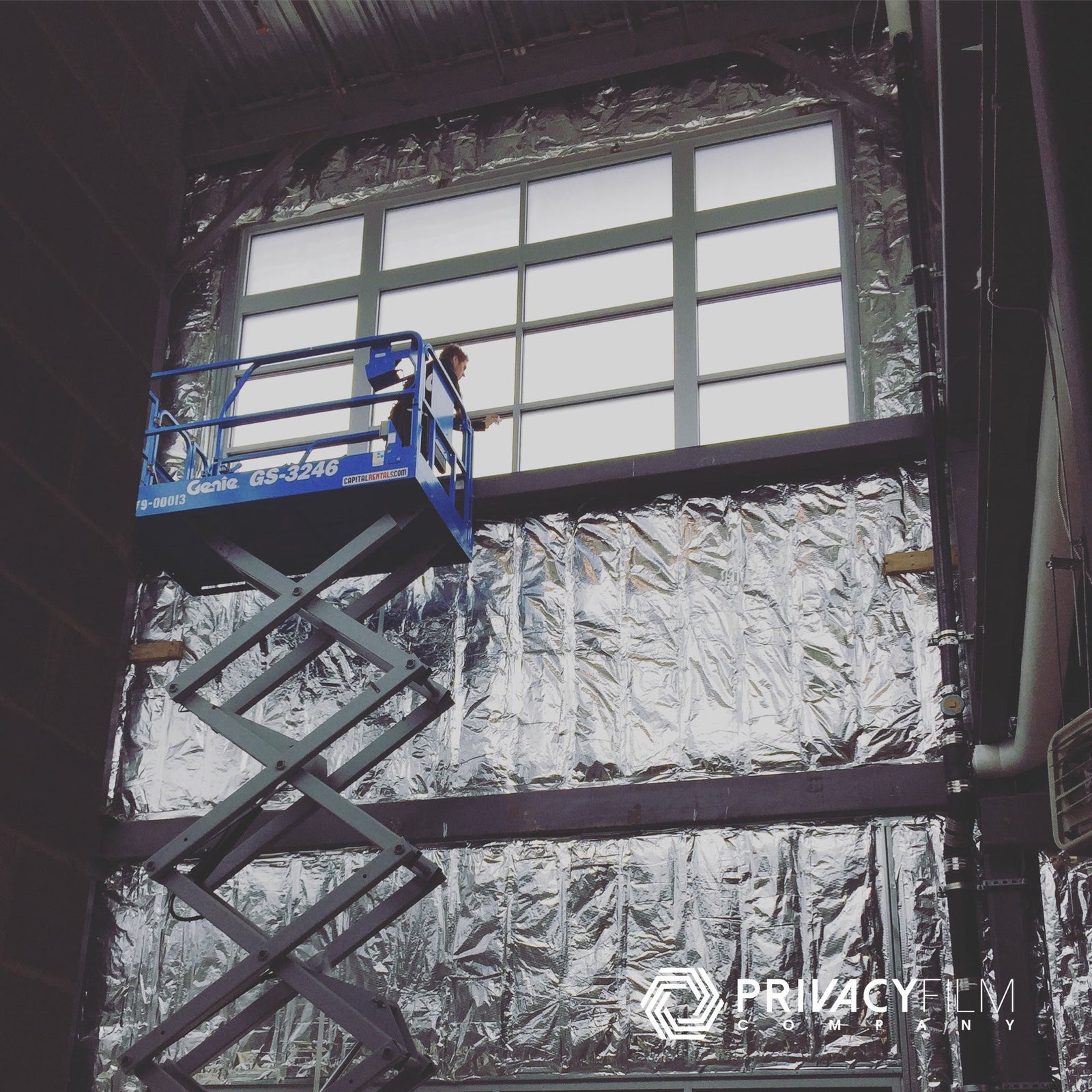 Frosted Window Film Installation