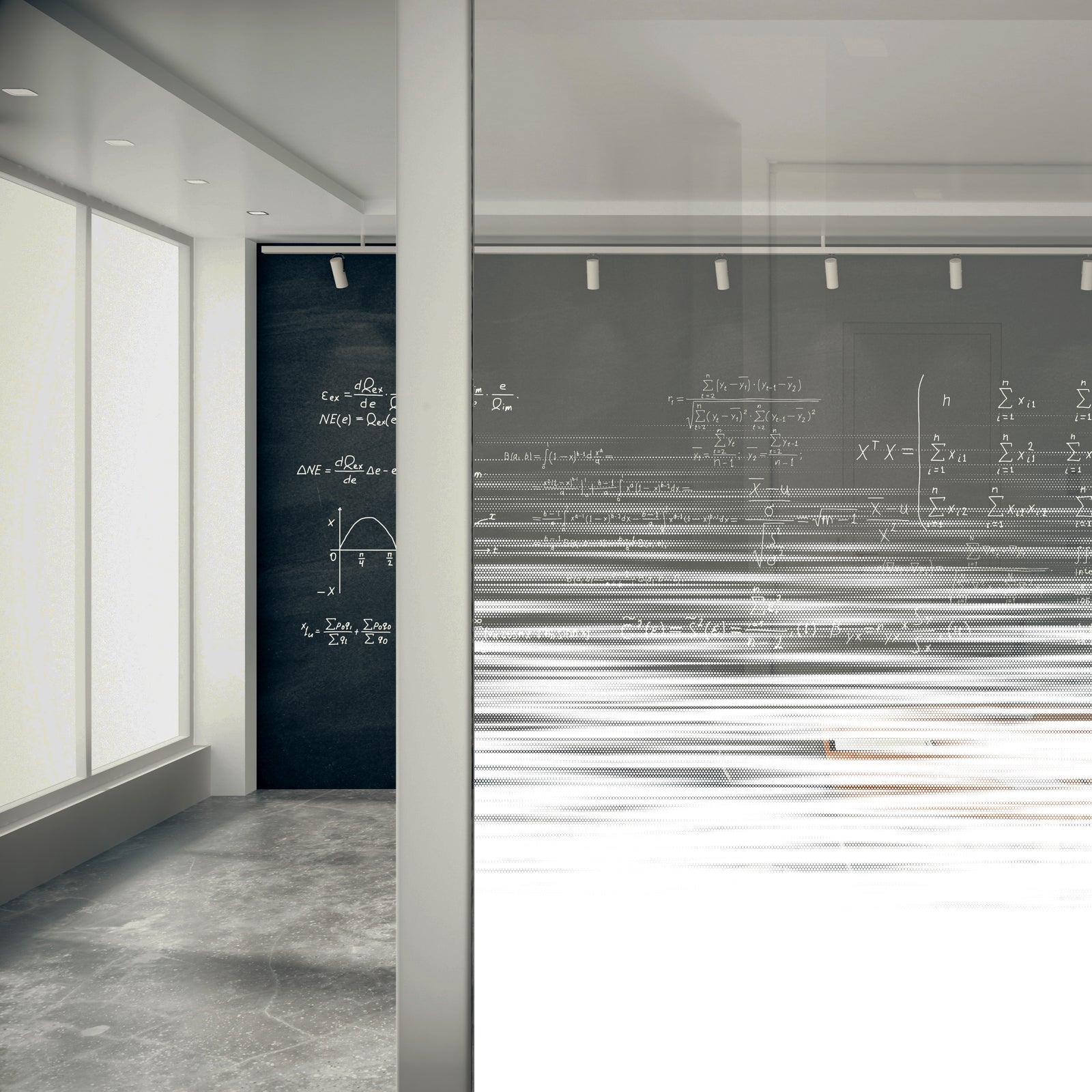One Way Fade Gradient Window Film | VISIUM® Privacy Films