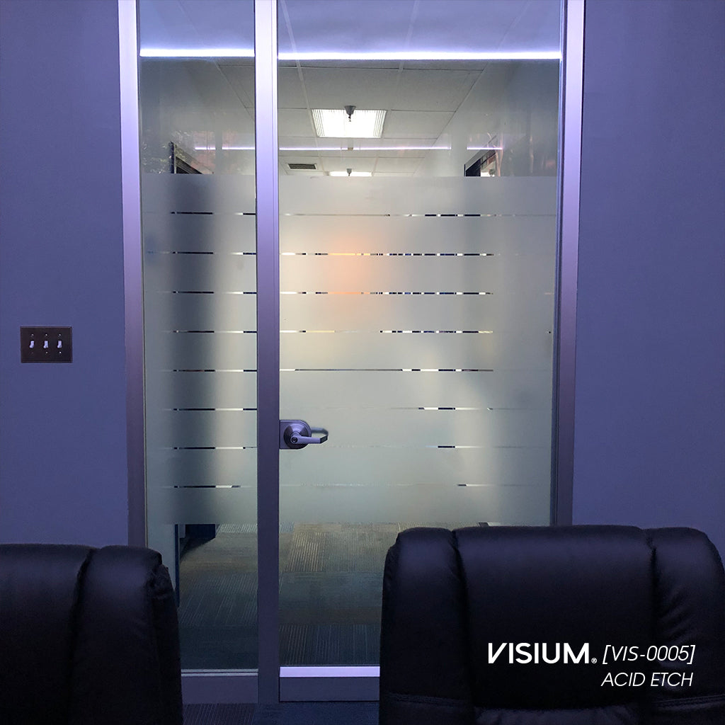Etched Window Film | VISIUM® Acid Etch