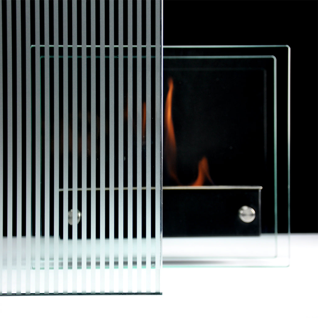 VISIUM® Window Films | 4mm Frosted Stripes [VIS-6005]